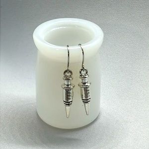 Syringe Dangle Earrings for Doctors or Nurses